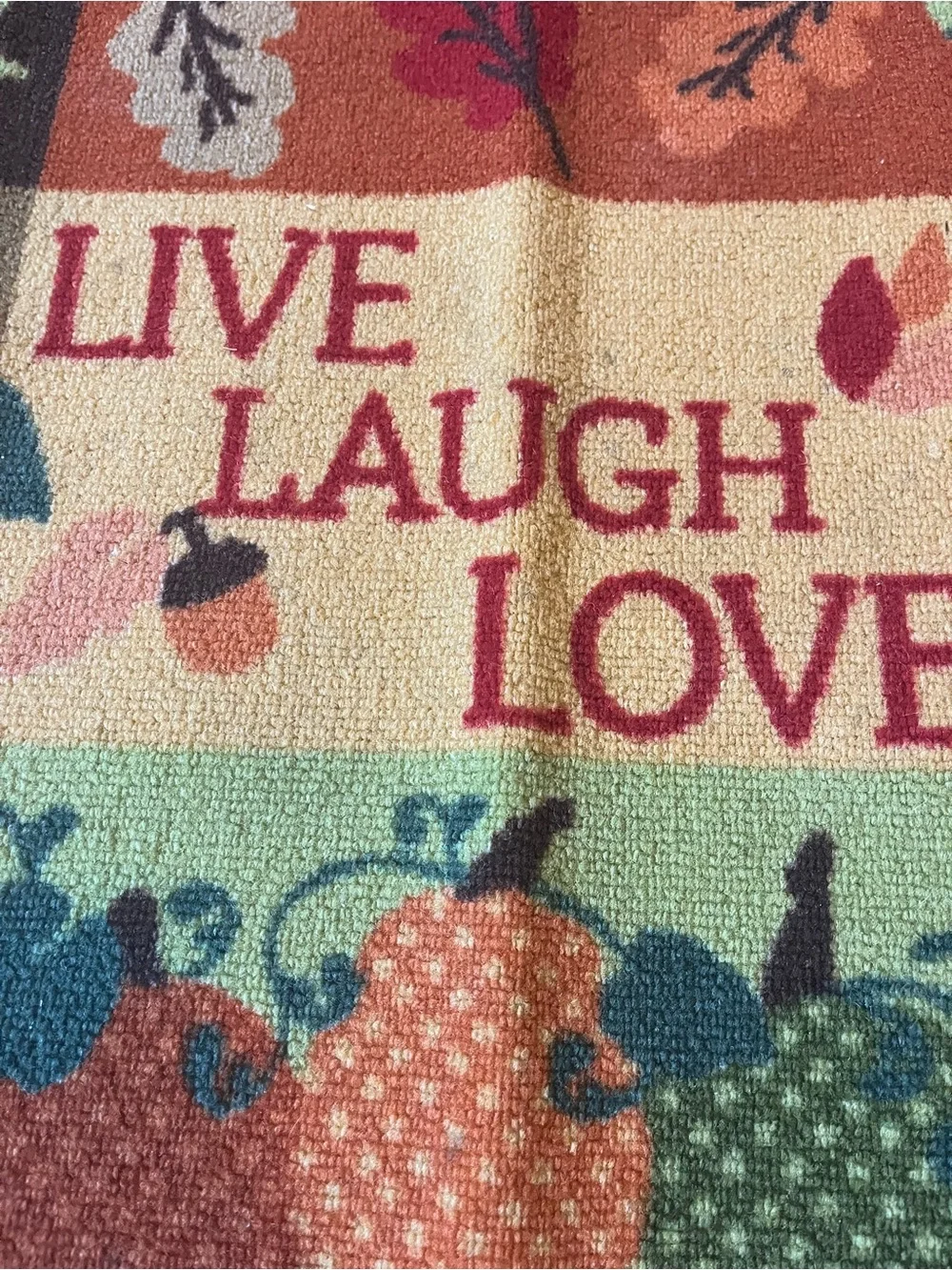 Live Laugh Love Doormat / Small Rug / Kitchen Mat